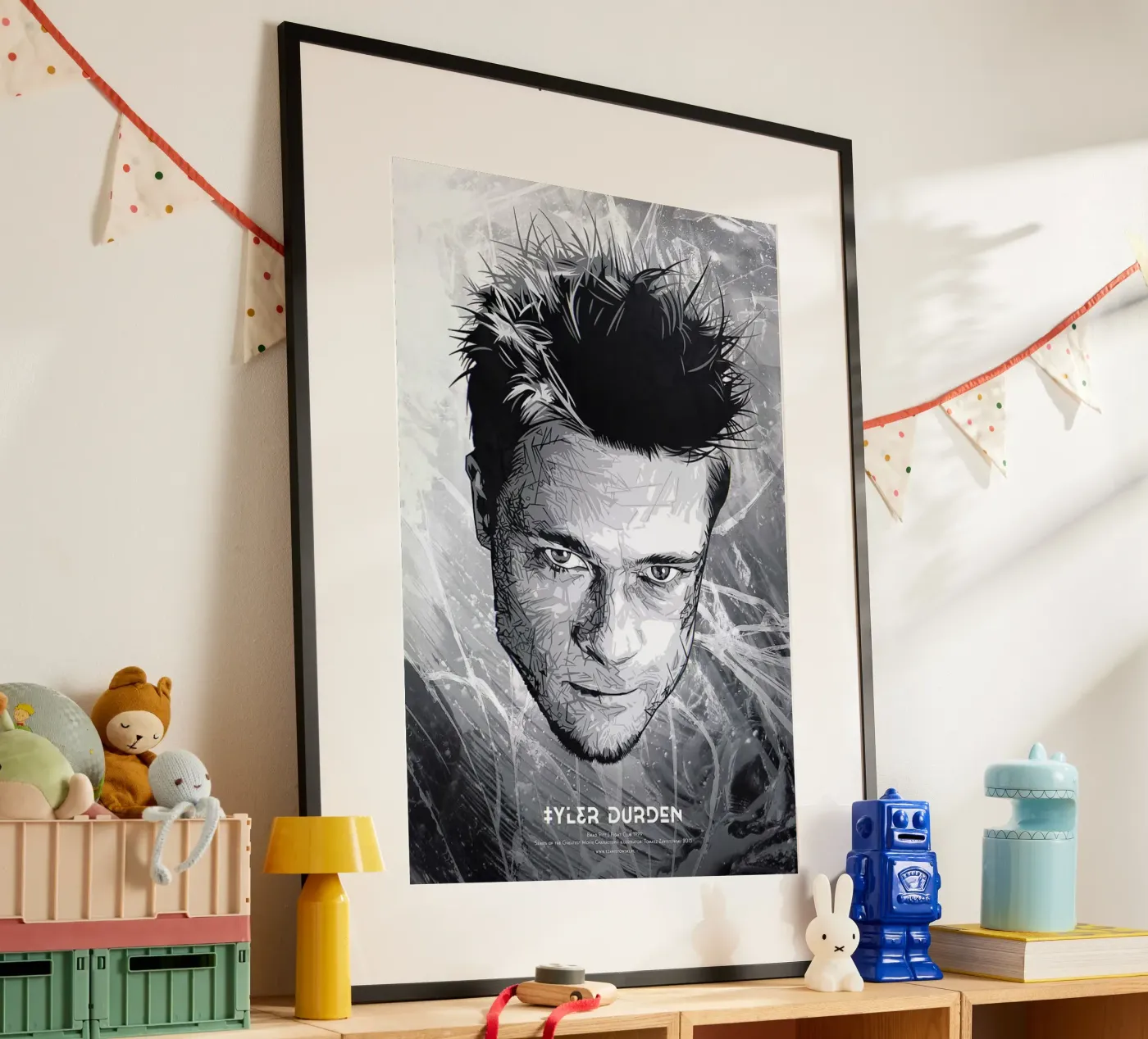Tyler poster by Tomasz Zawistowski
