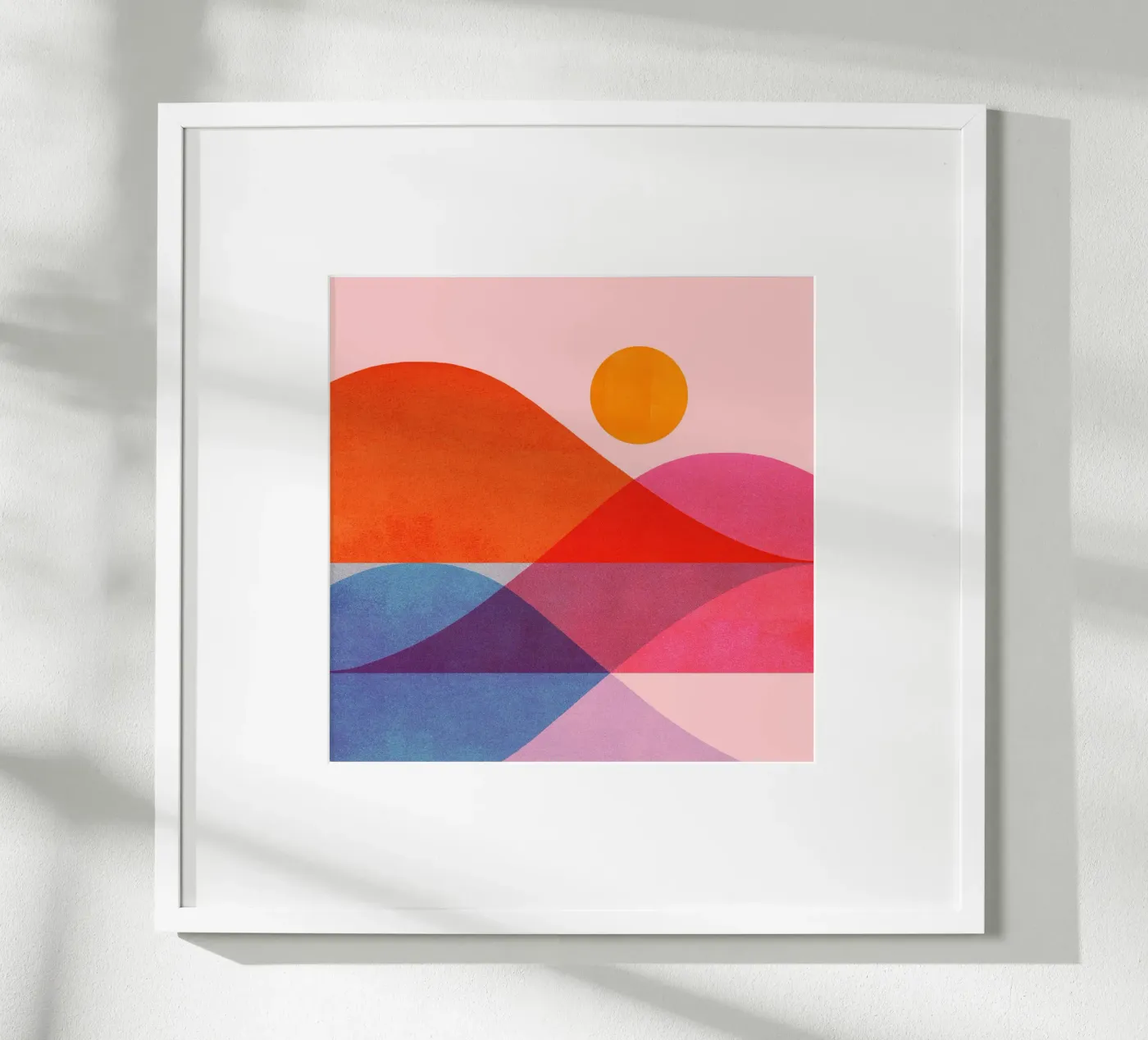 MOUNTAINS FLOW OCEAN poster by FORGETME