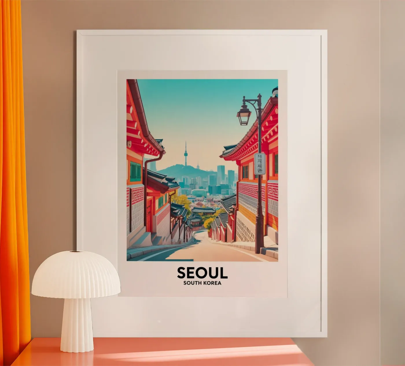 Seoul poster da Estern Studio
