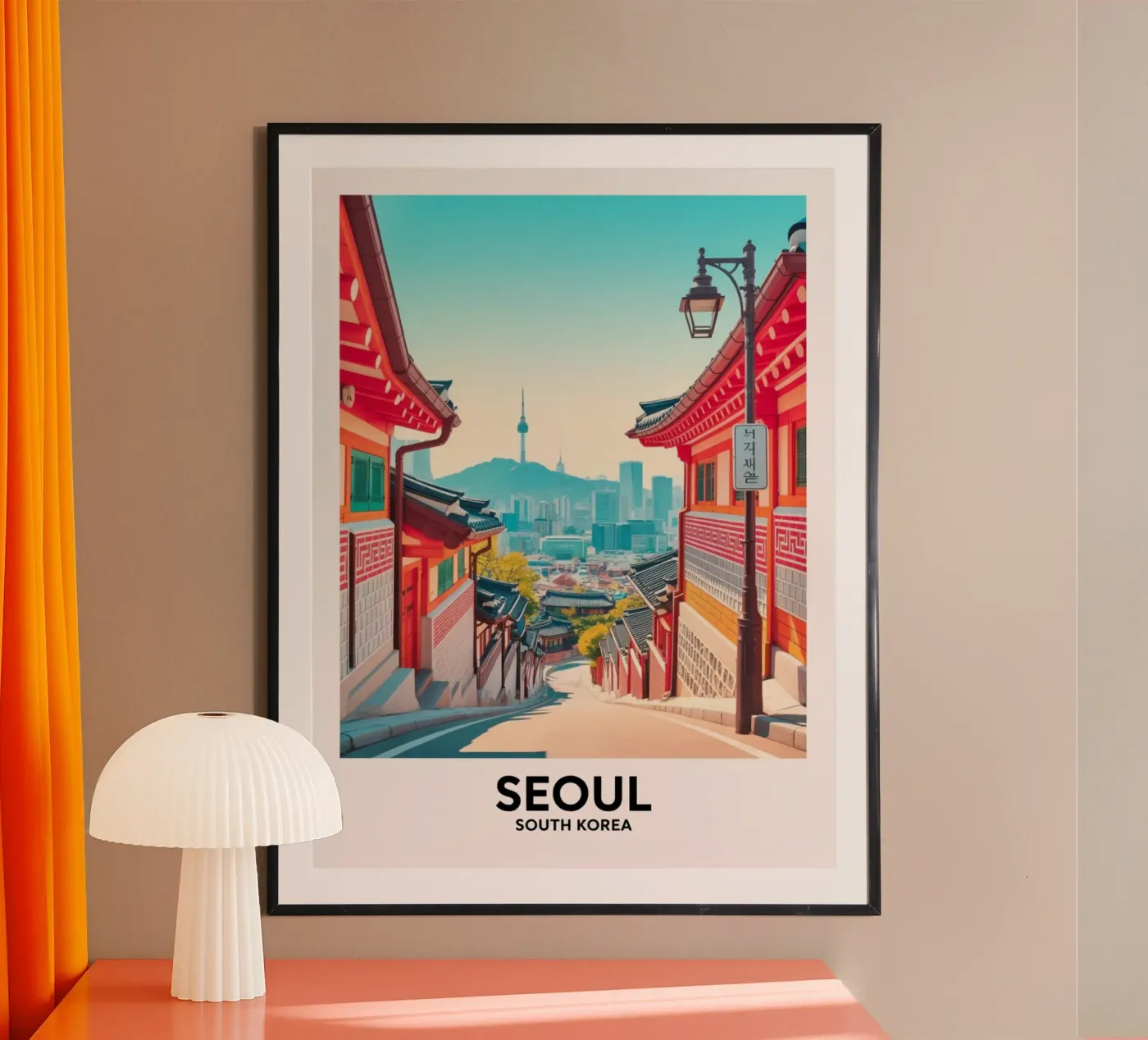 Seoul poster da Estern Studio