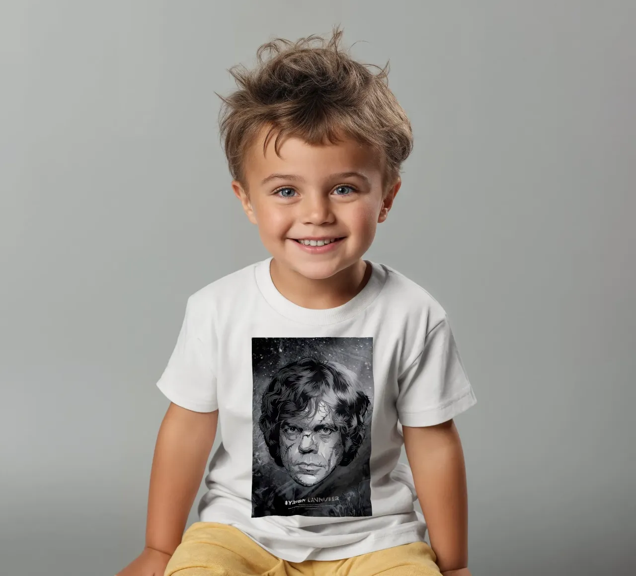Tyrion kids t-shirt by Tomasz Zawistowski
