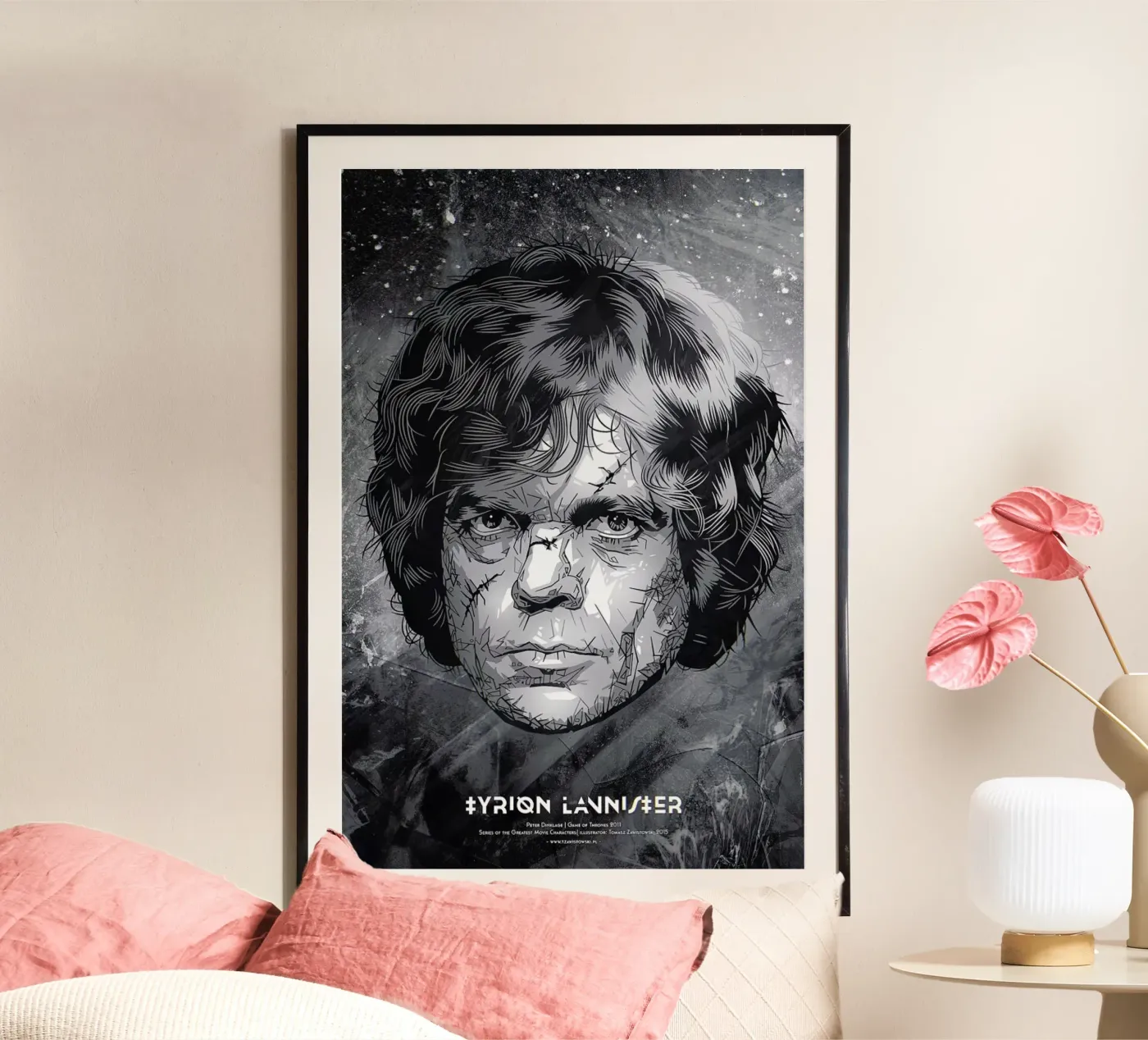 Tyrion poster by Tomasz Zawistowski