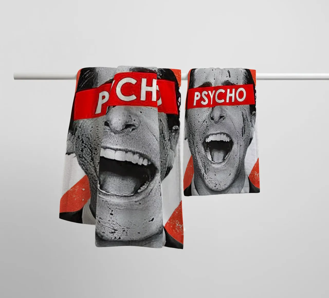 Psico asciugamano da bagno da Tisha Shop