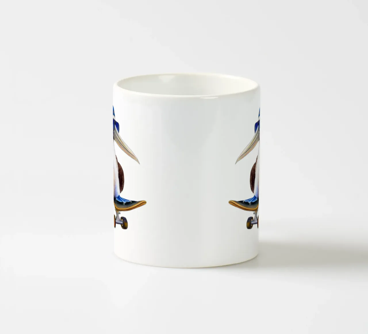 Paco the Skateboarder tazza in ceramica da Graphit und Farbe