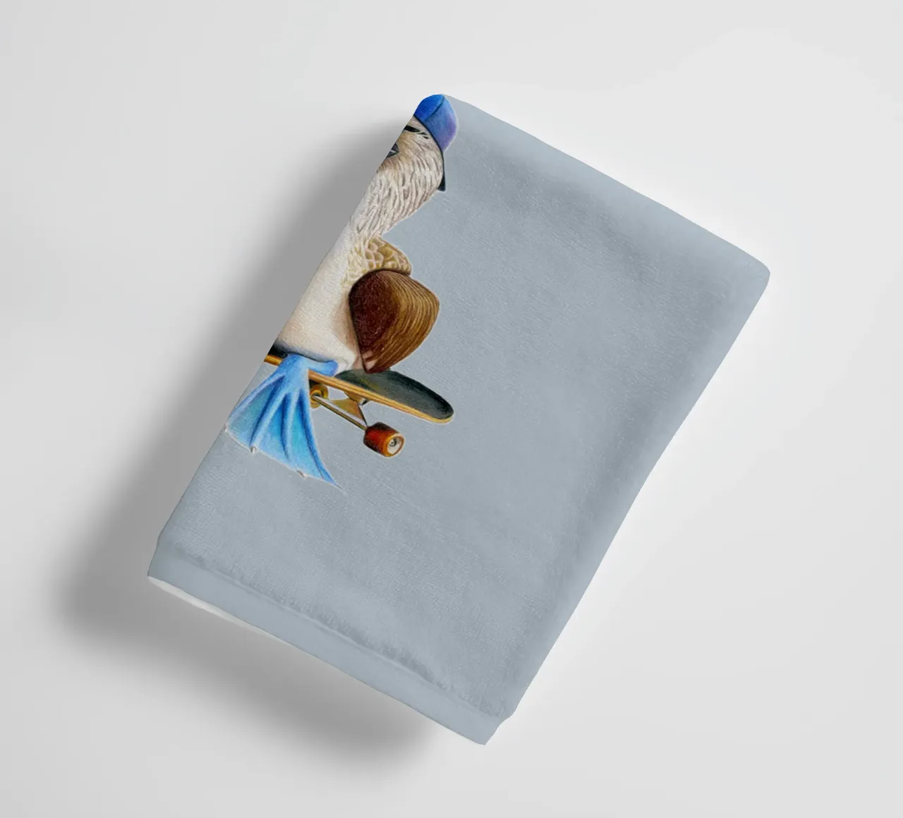Paco the Skateboarder asciugamano da bagno da Graphit und Farbe