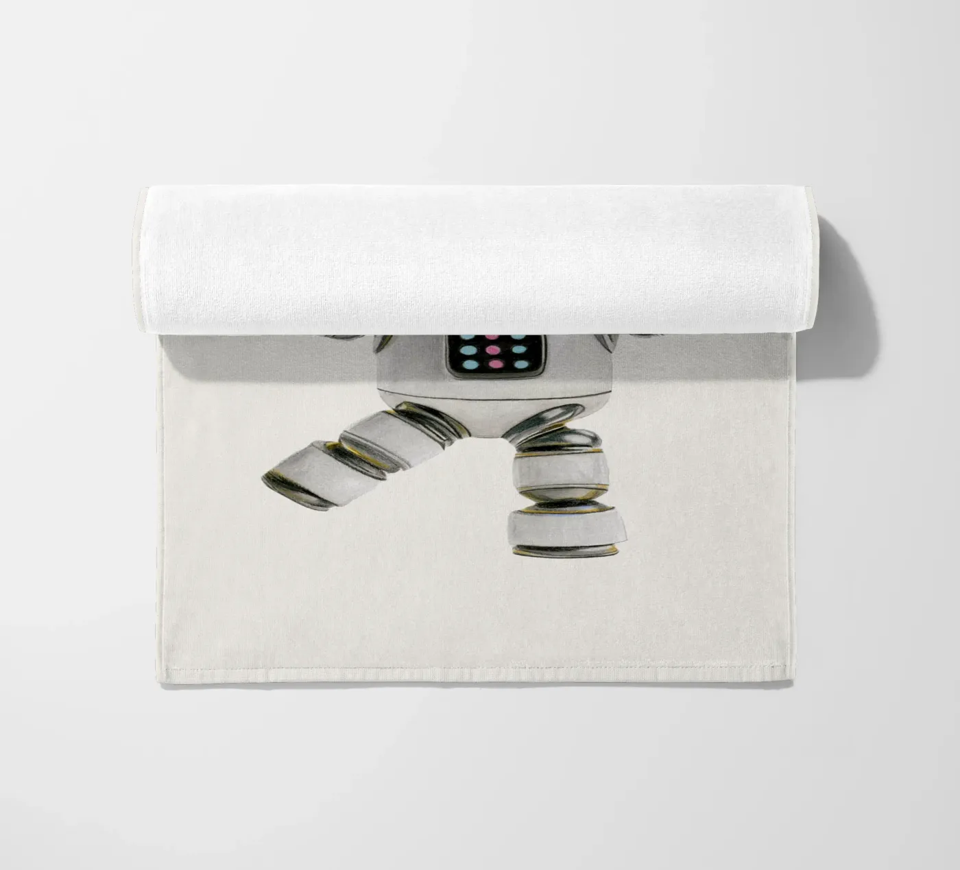 Happy Robot telo mare da Graphit und Farbe