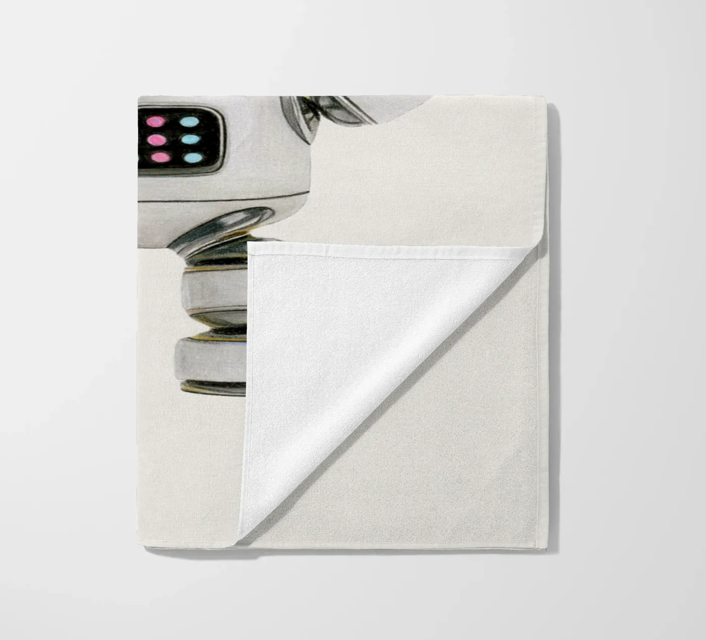 Happy Robot telo mare da Graphit und Farbe