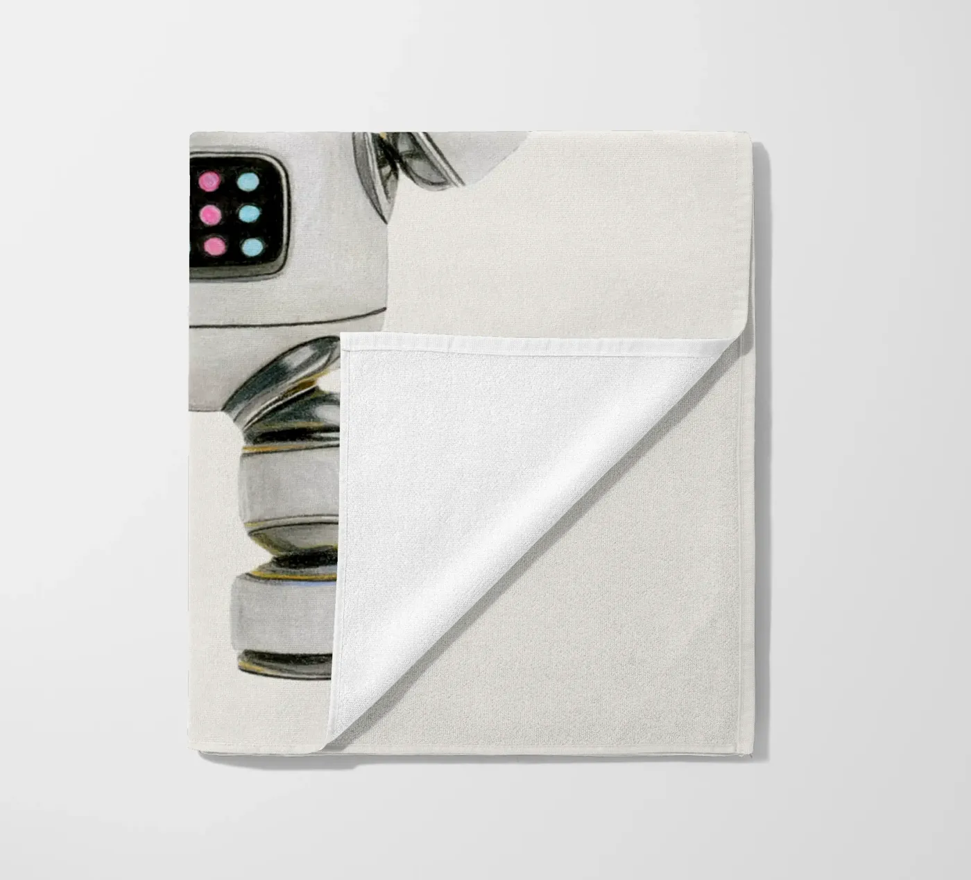 Happy Robot telo mare da Graphit und Farbe