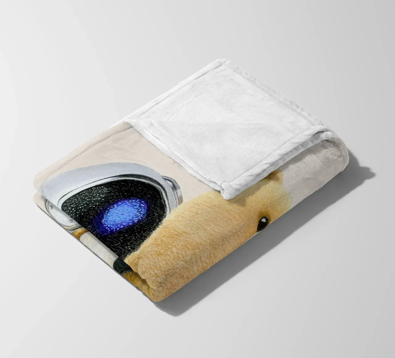 Robot e orsacchiotto coperta in pile da Graphit und Farbe