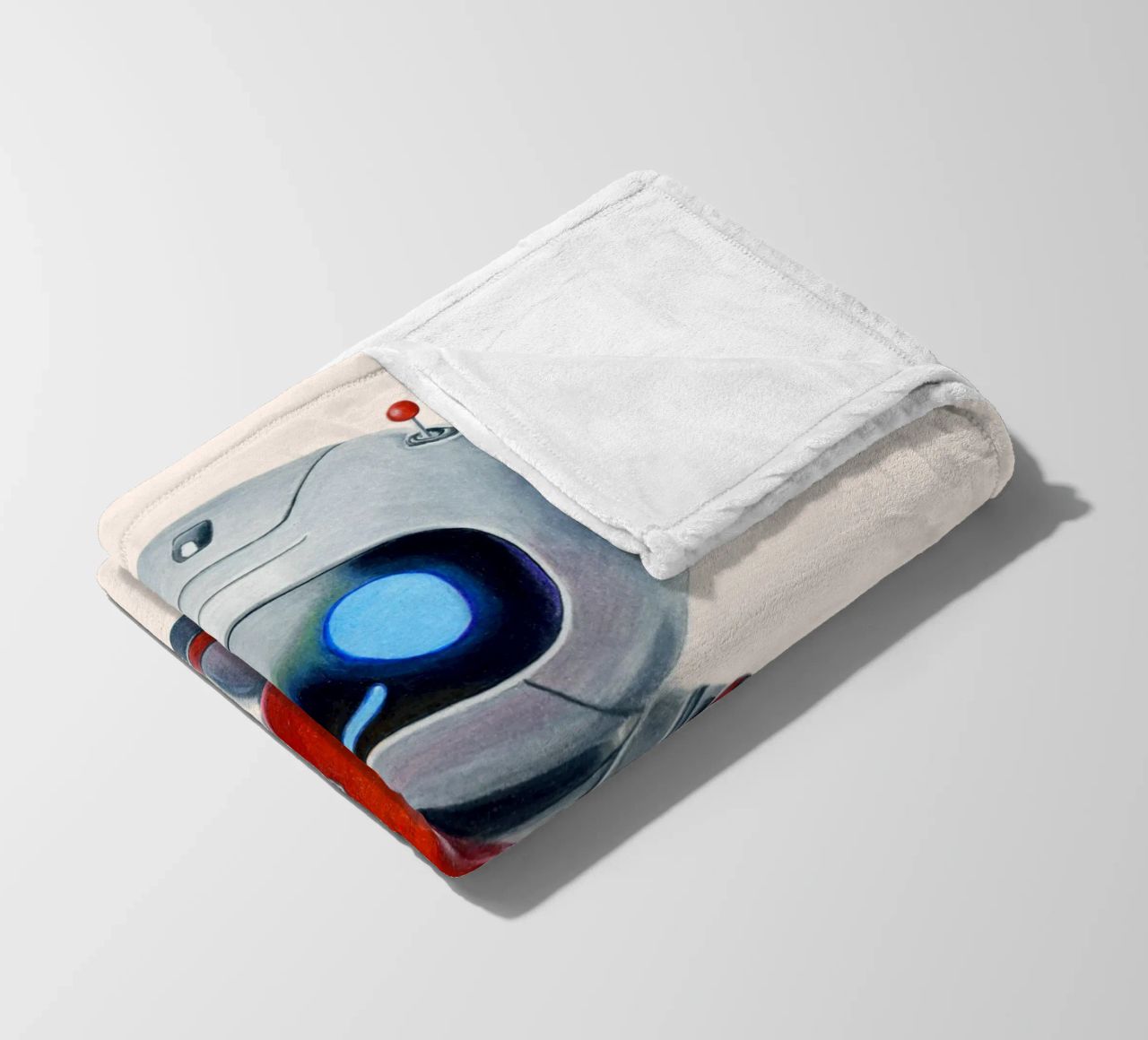 Robot con un cuore coperta in pile da Graphit und Farbe