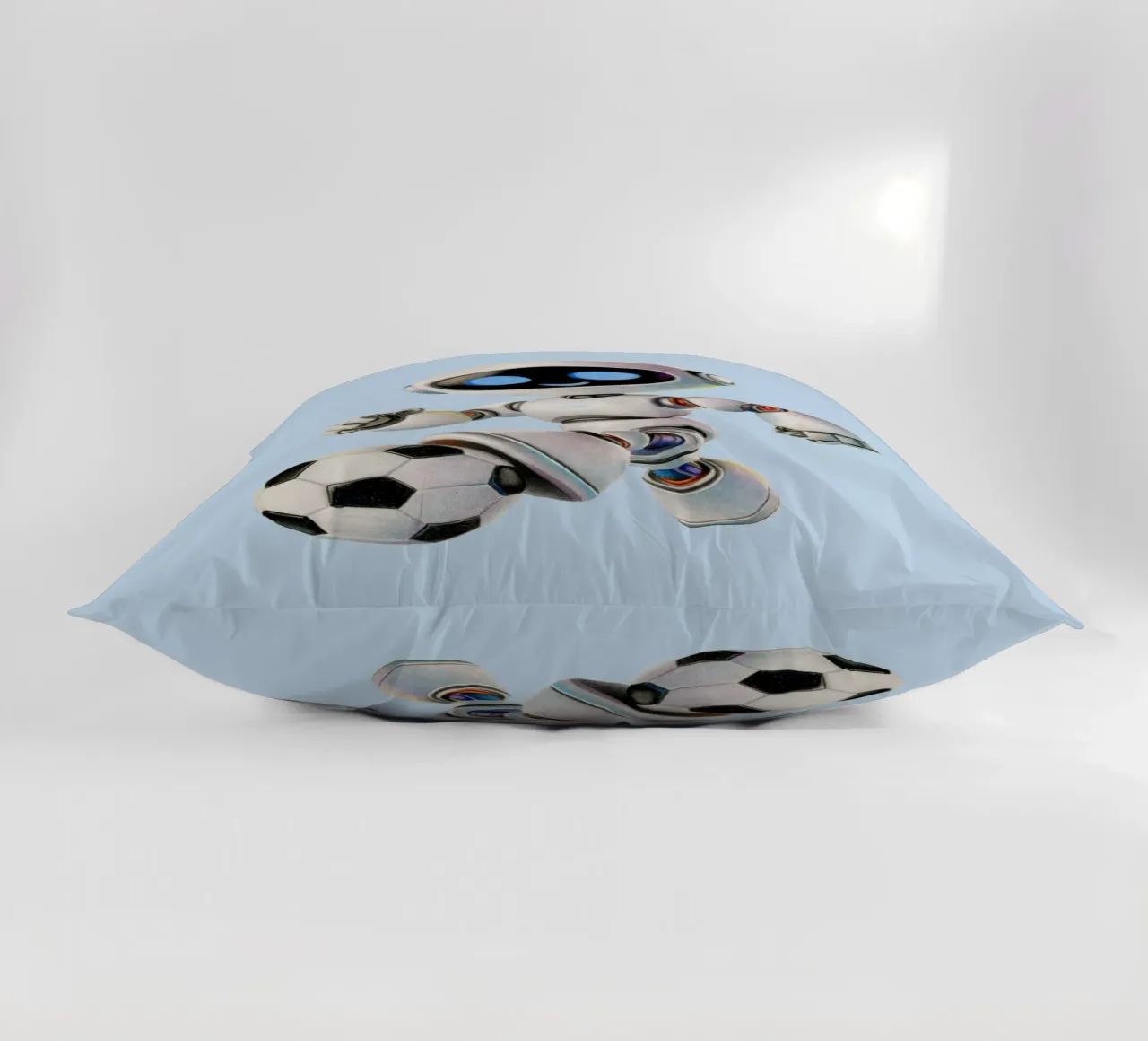 Robot da calcio cuscino da Graphit und Farbe