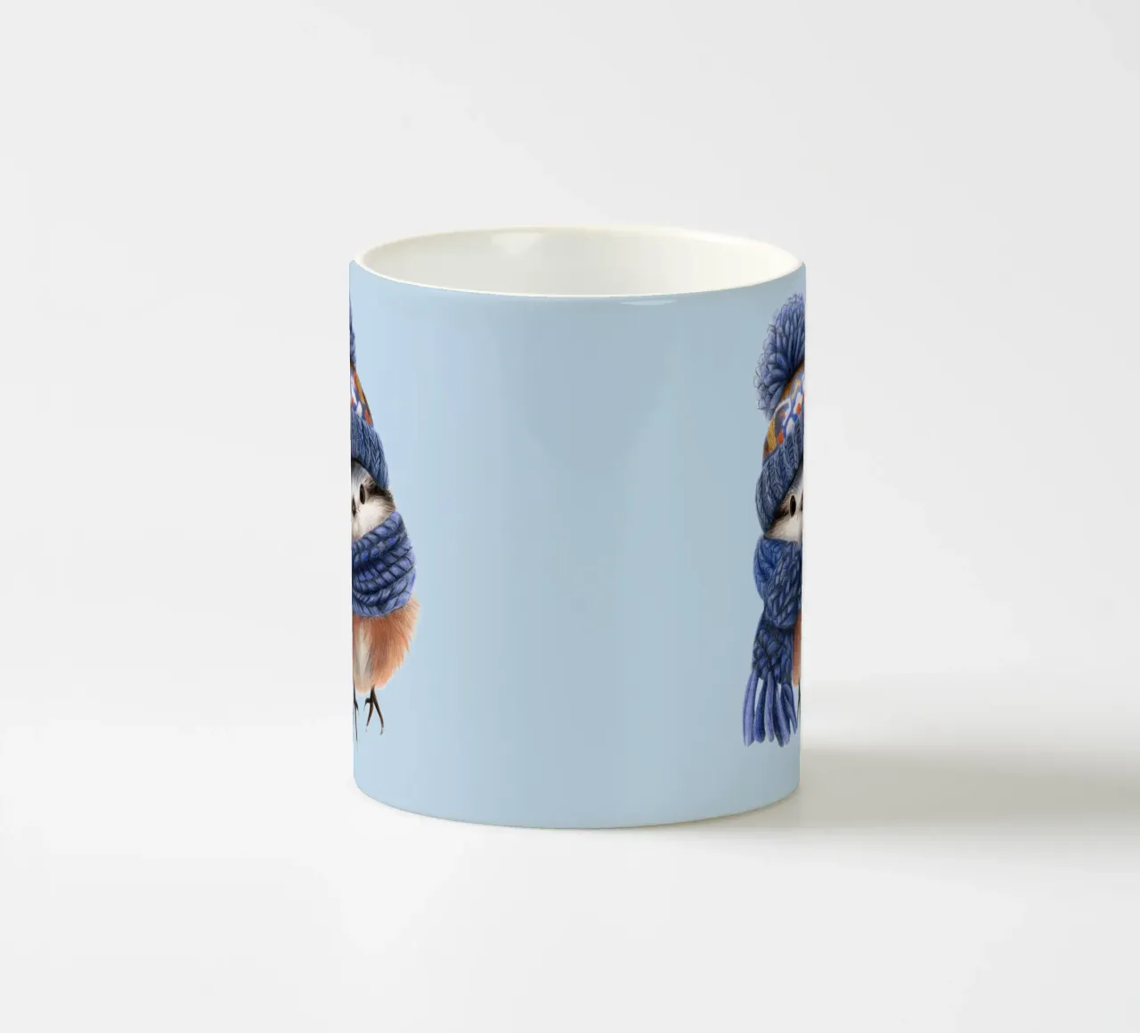 Uccello invernale tazza in ceramica da Graphit und Farbe