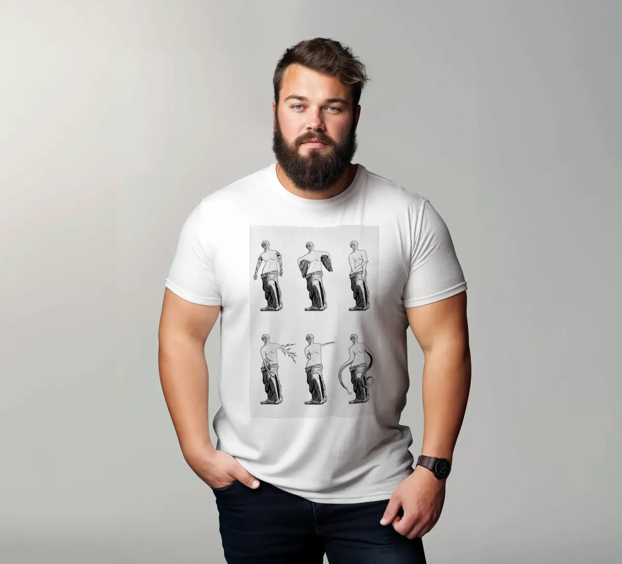 Who Knows? t-shirt by Florent Bodart