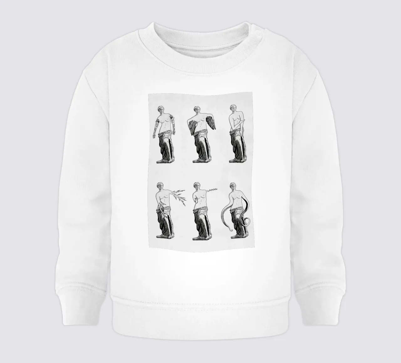 Who Knows? baby sweatshirt by Florent Bodart