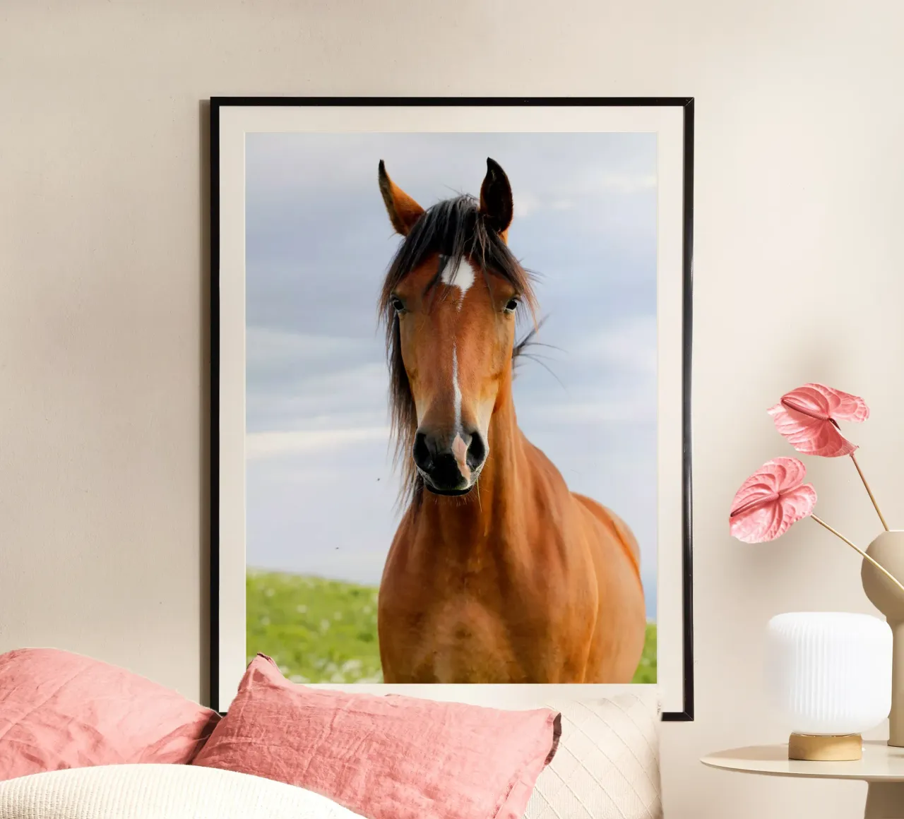 Ritratto di cavallo poster da Alexey