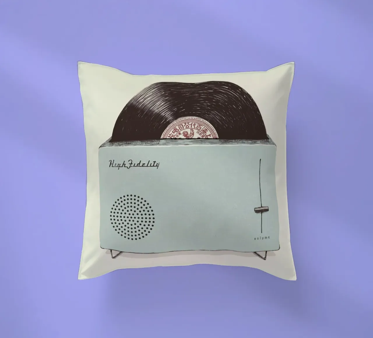 High Fidelity Toaster cuscino da Florent Bodart