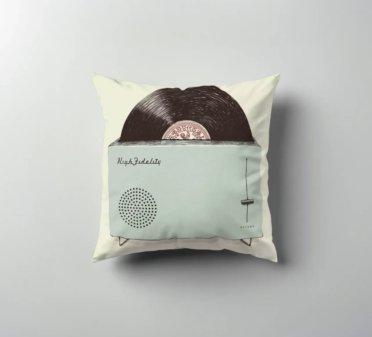 High Fidelity Toaster cuscino da Florent Bodart