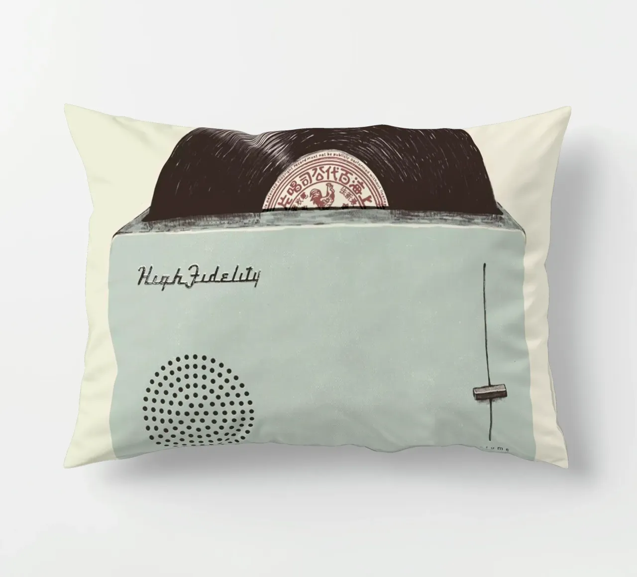 High Fidelity Toaster cuscino da Florent Bodart