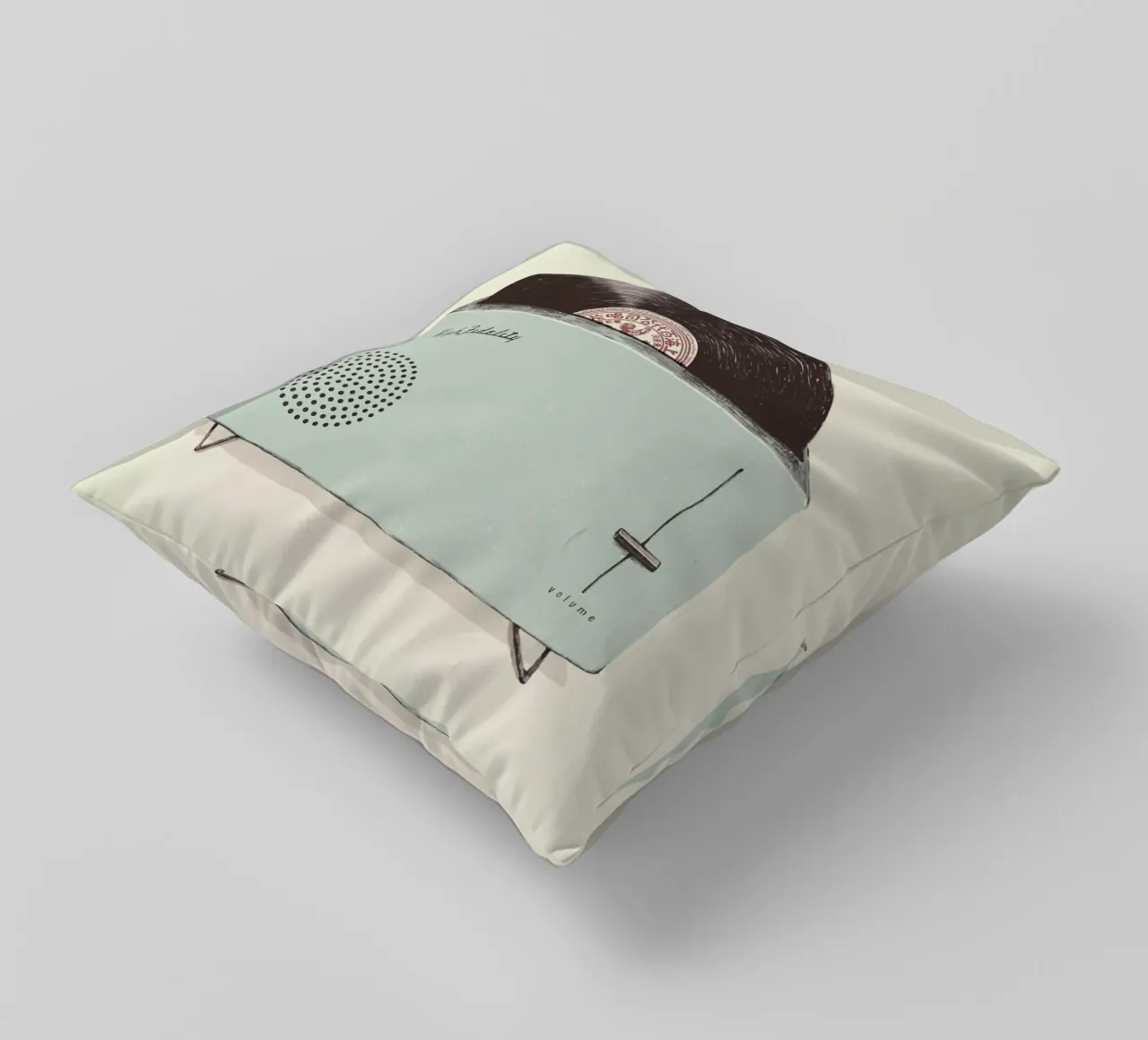High Fidelity Toaster cuscino da Florent Bodart