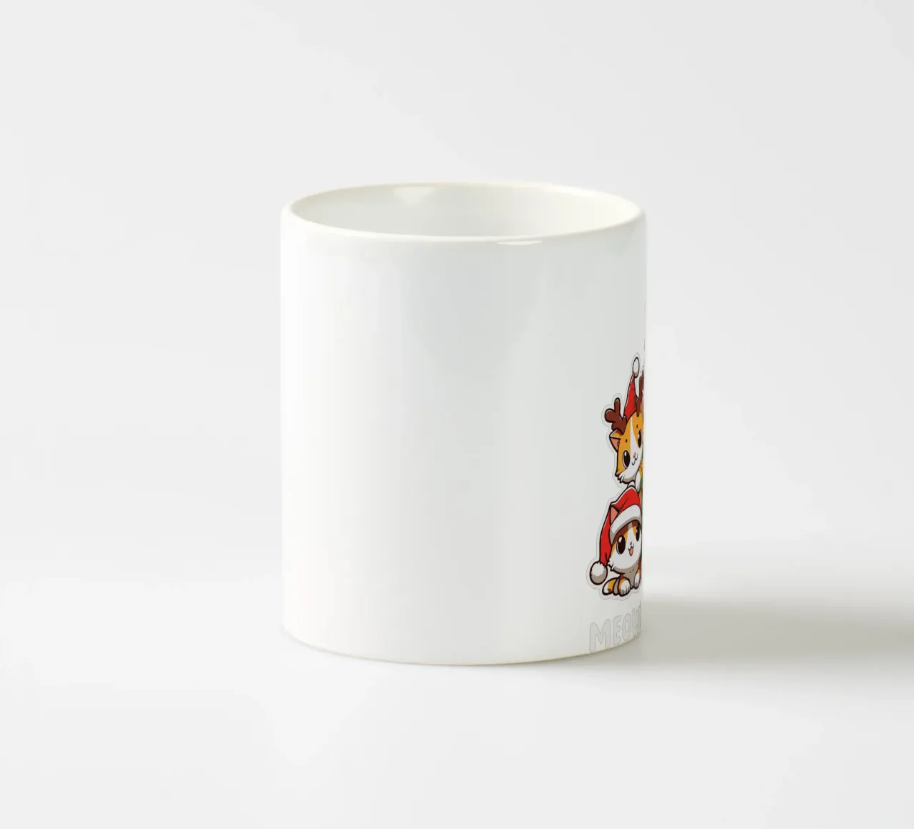 cute kitten tree tazza in ceramica da edsonramosart