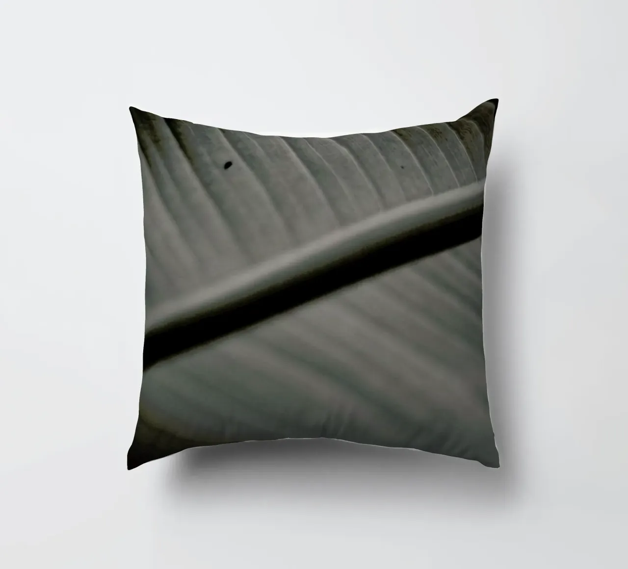 Botanical II - Banana Leaf cuscino da Anja Hebrank Photography