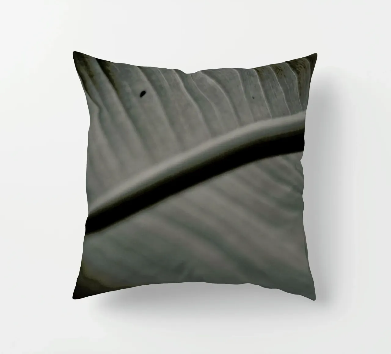 Botanical II - Banana Leaf cuscino da Anja Hebrank Photography