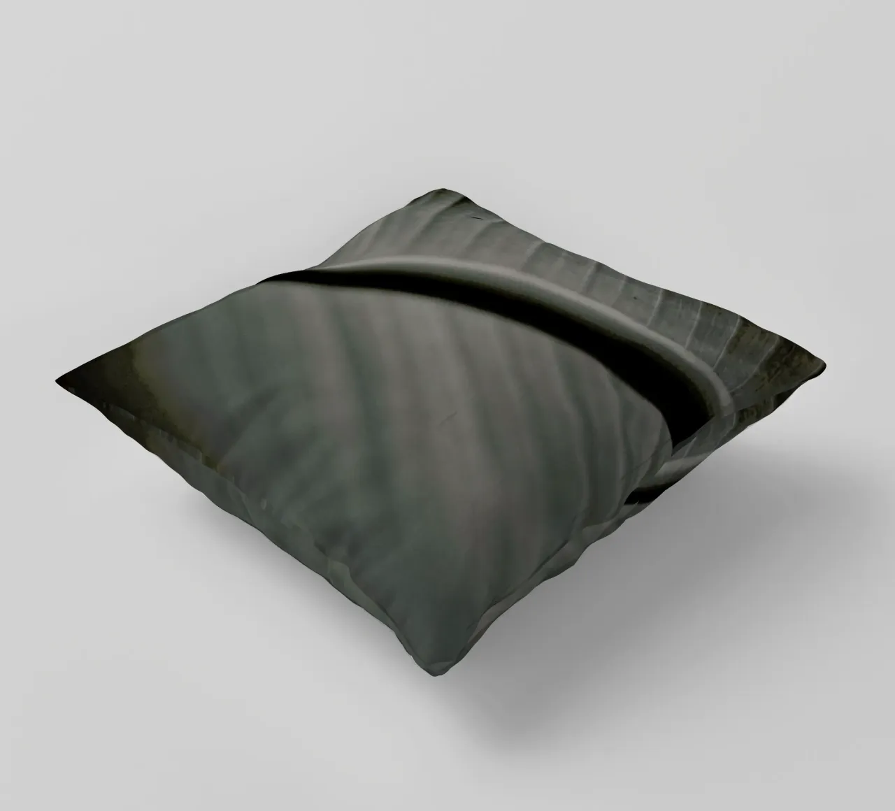 Botanical II - Banana Leaf cuscino da Anja Hebrank Photography