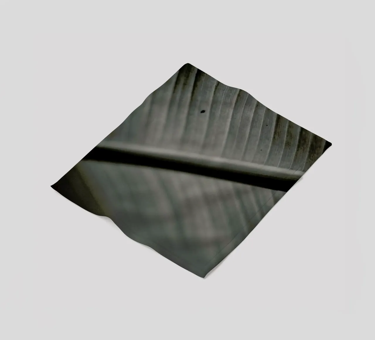 Botanical II - Banana Leaf coperta in pile da Anja Hebrank Photography