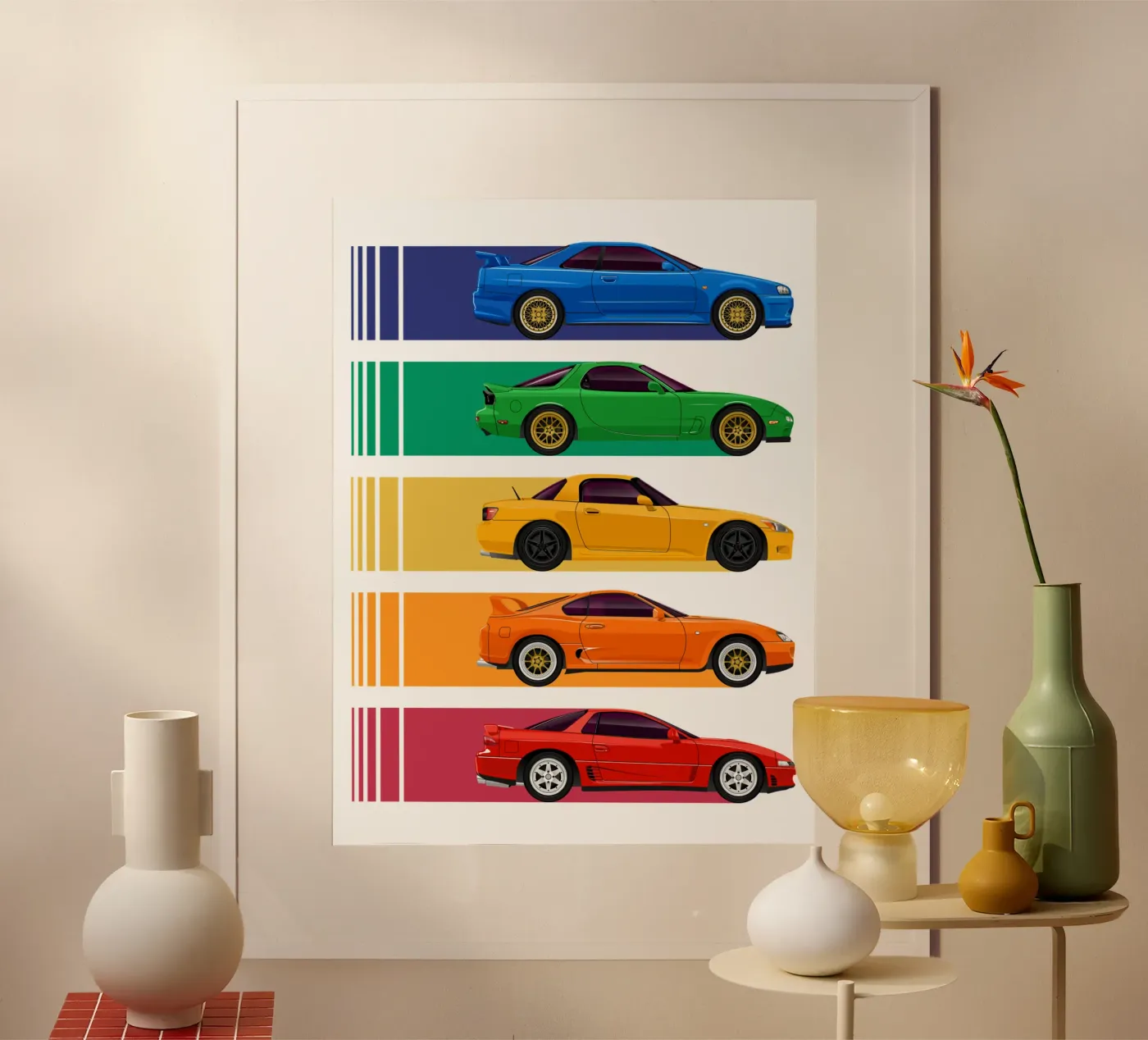 Auto da drift JDM poster da Mariel Toigo