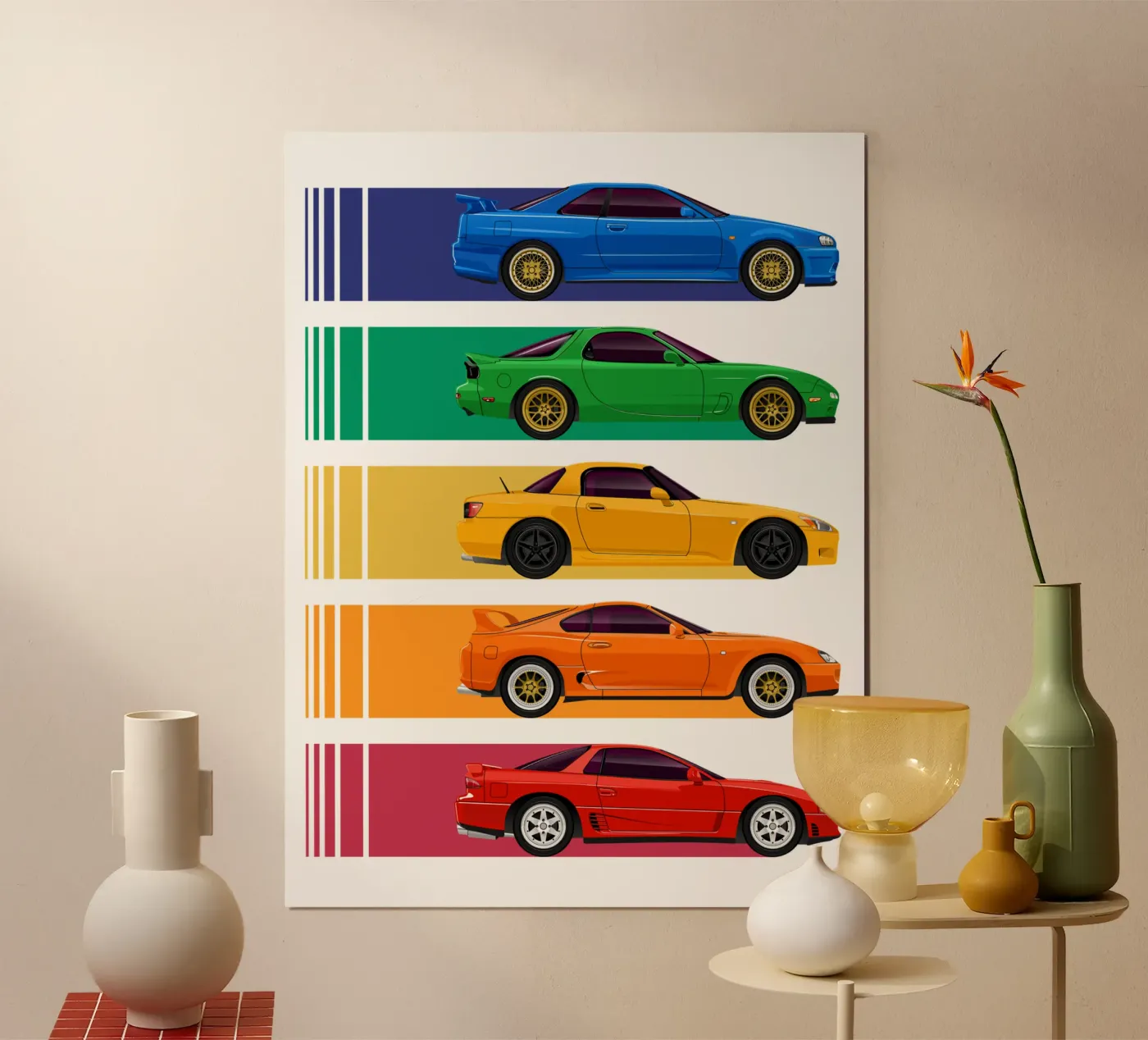 Auto da drift JDM poster da Mariel Toigo