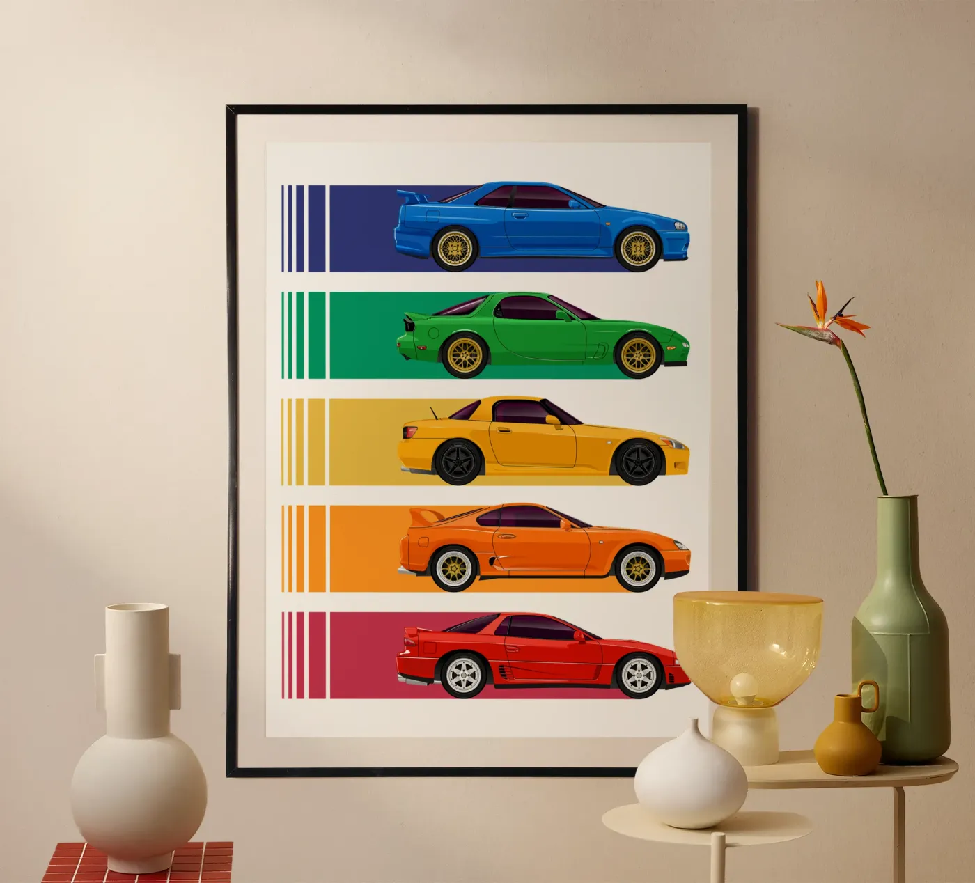 Auto da drift JDM poster da Mariel Toigo