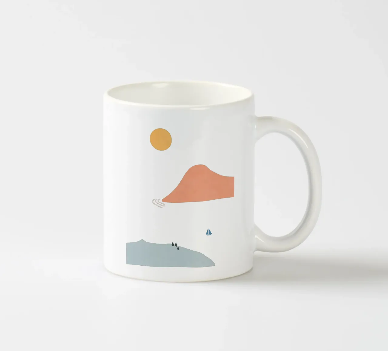 Forme del paesaggio 33 tazza in ceramica da amini54