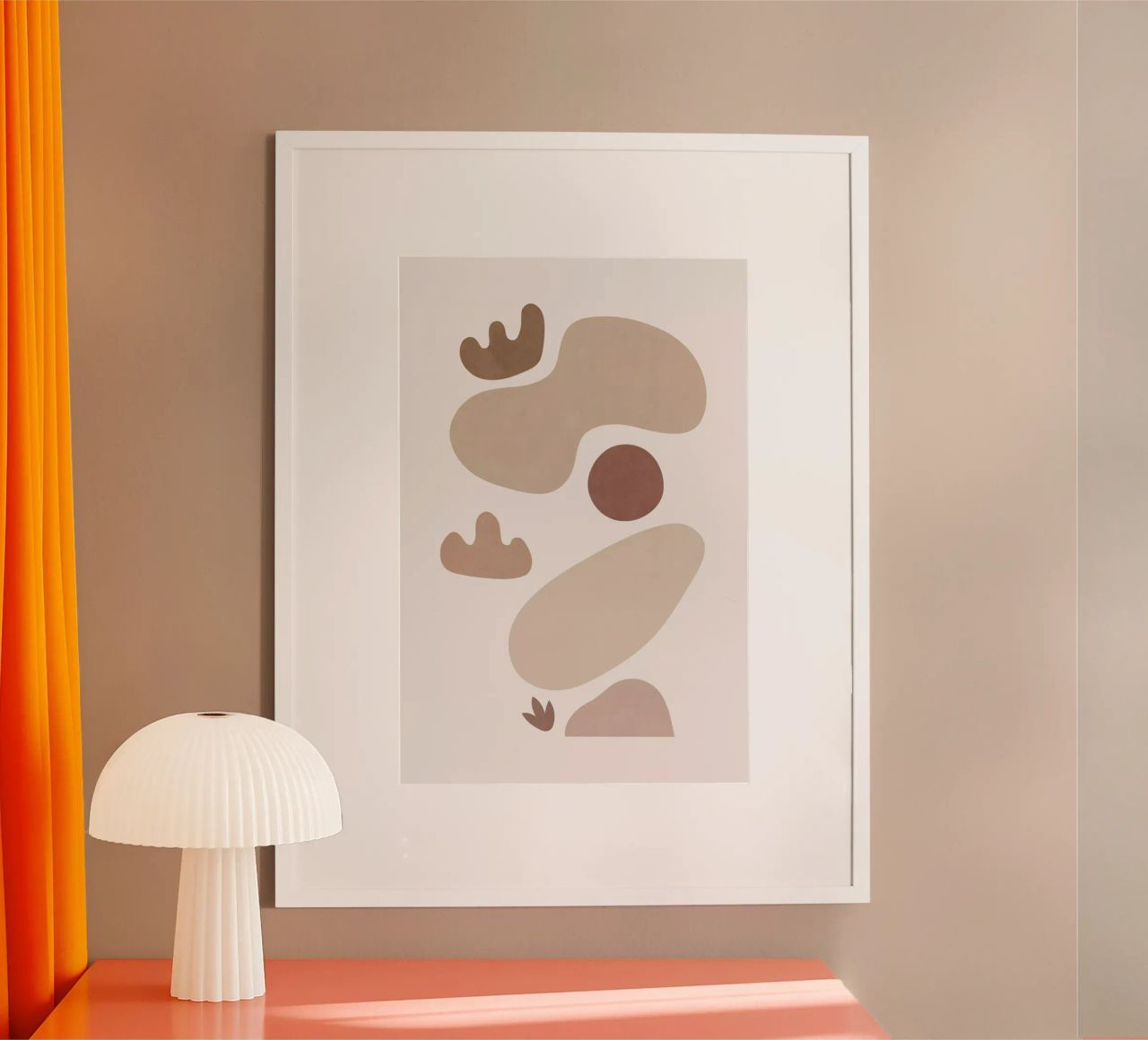 Landscape Shapes 36 poster by amini54