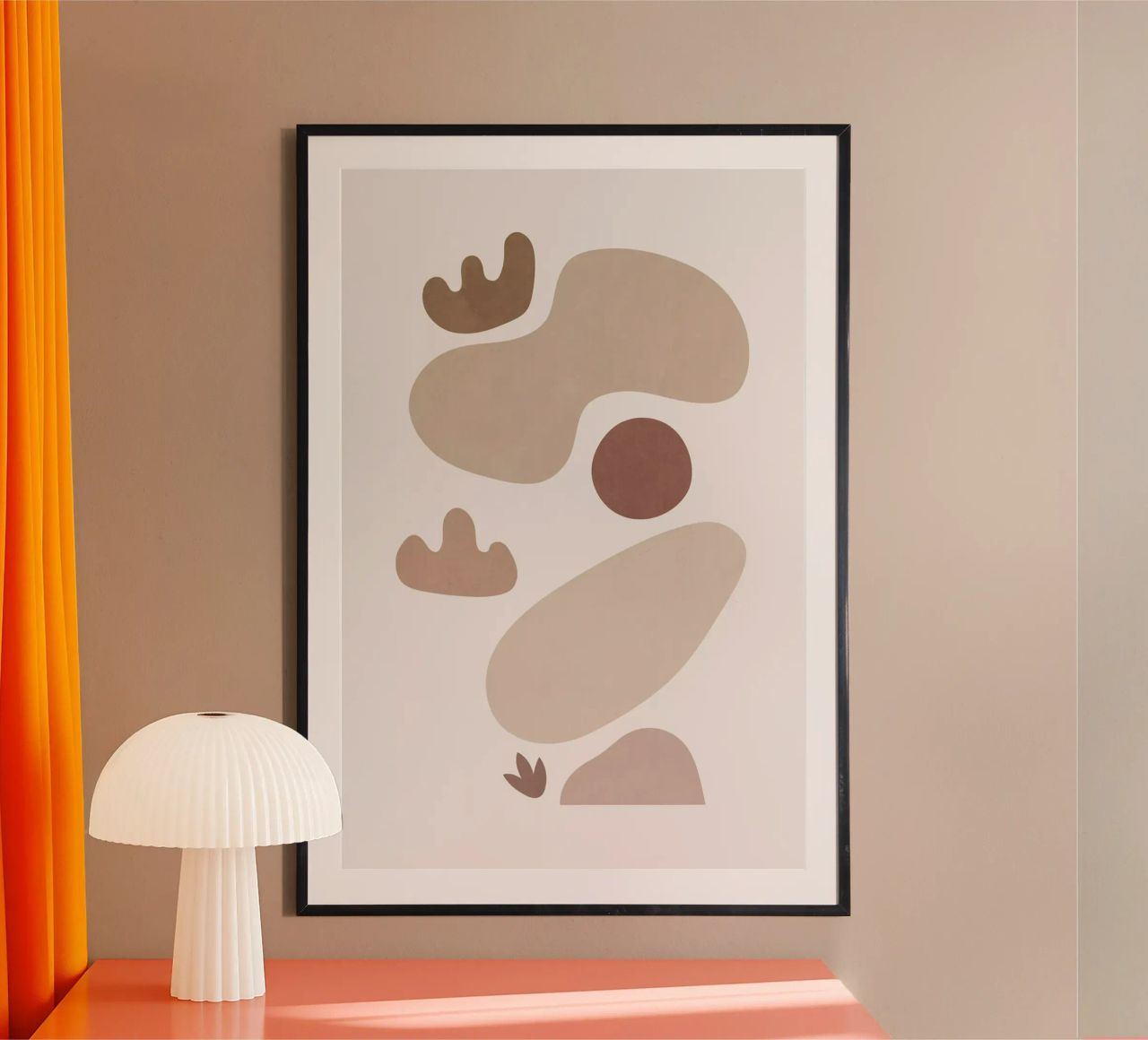 Landscape Shapes 36 poster by amini54
