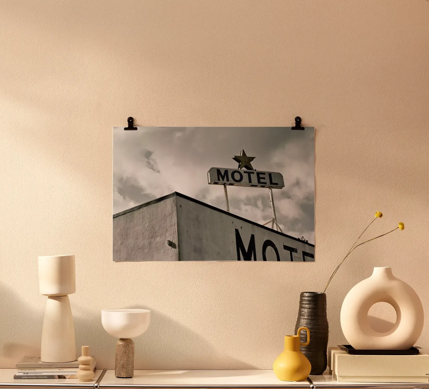 Motel poster da Marc Gruninger