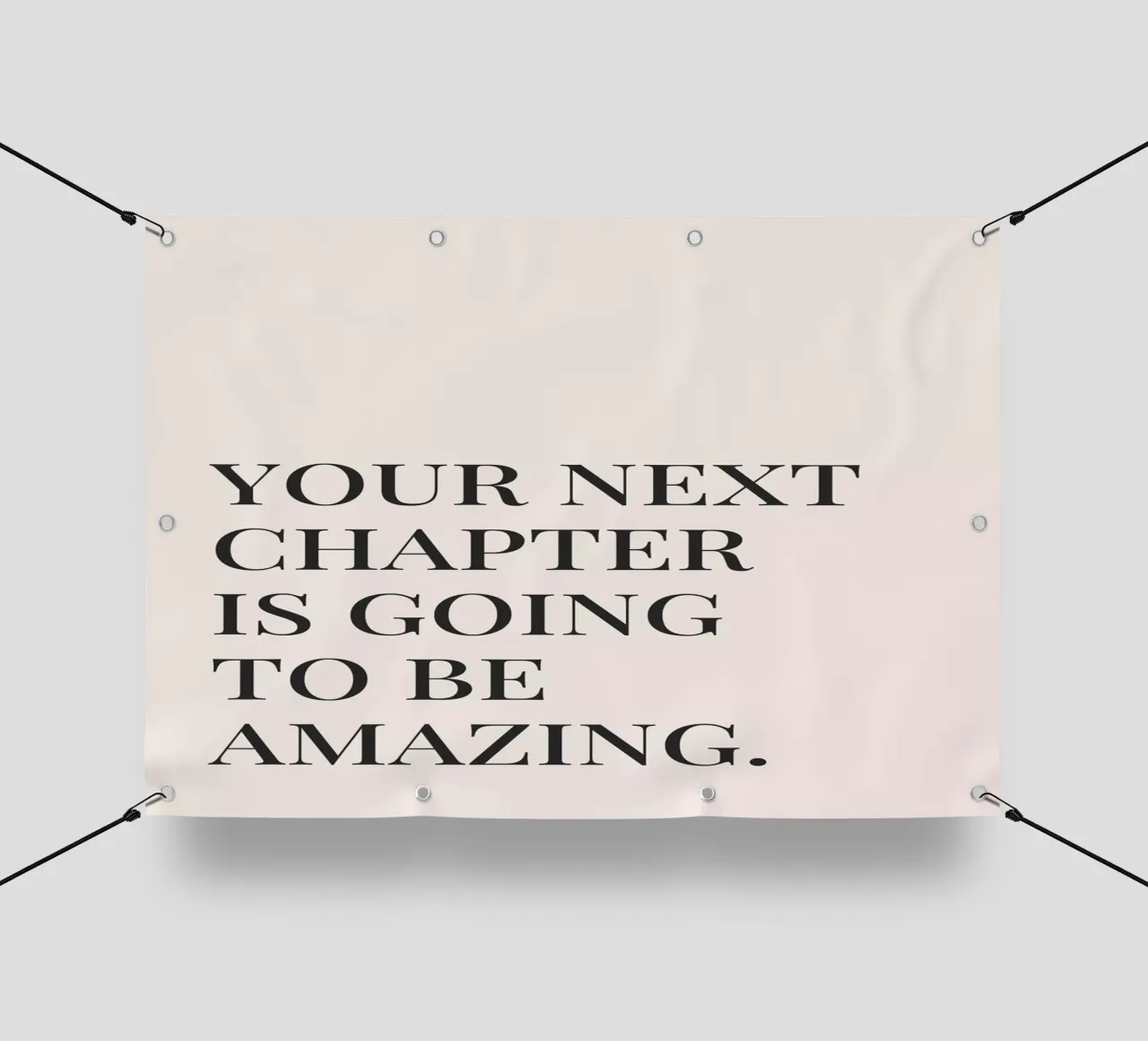 Your next chapter is going to be amazing quote pvc cover by Paigaam Studio
