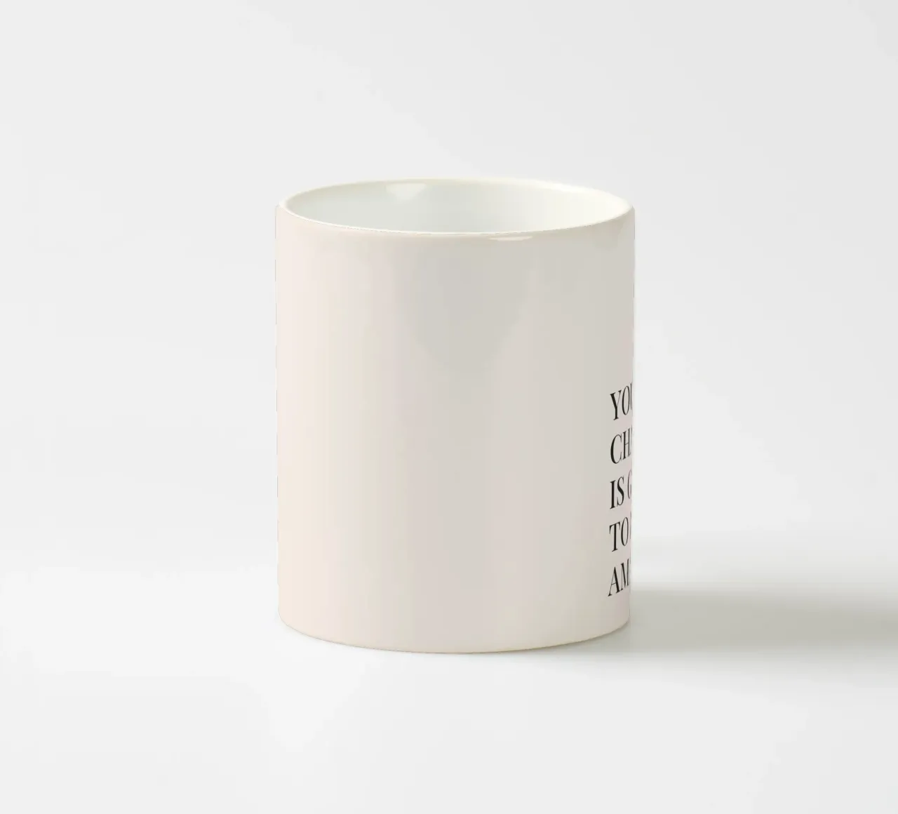 Il tuo prossimo capitolo sarà una citazione straordinaria tazza in ceramica da Paigaam Studio