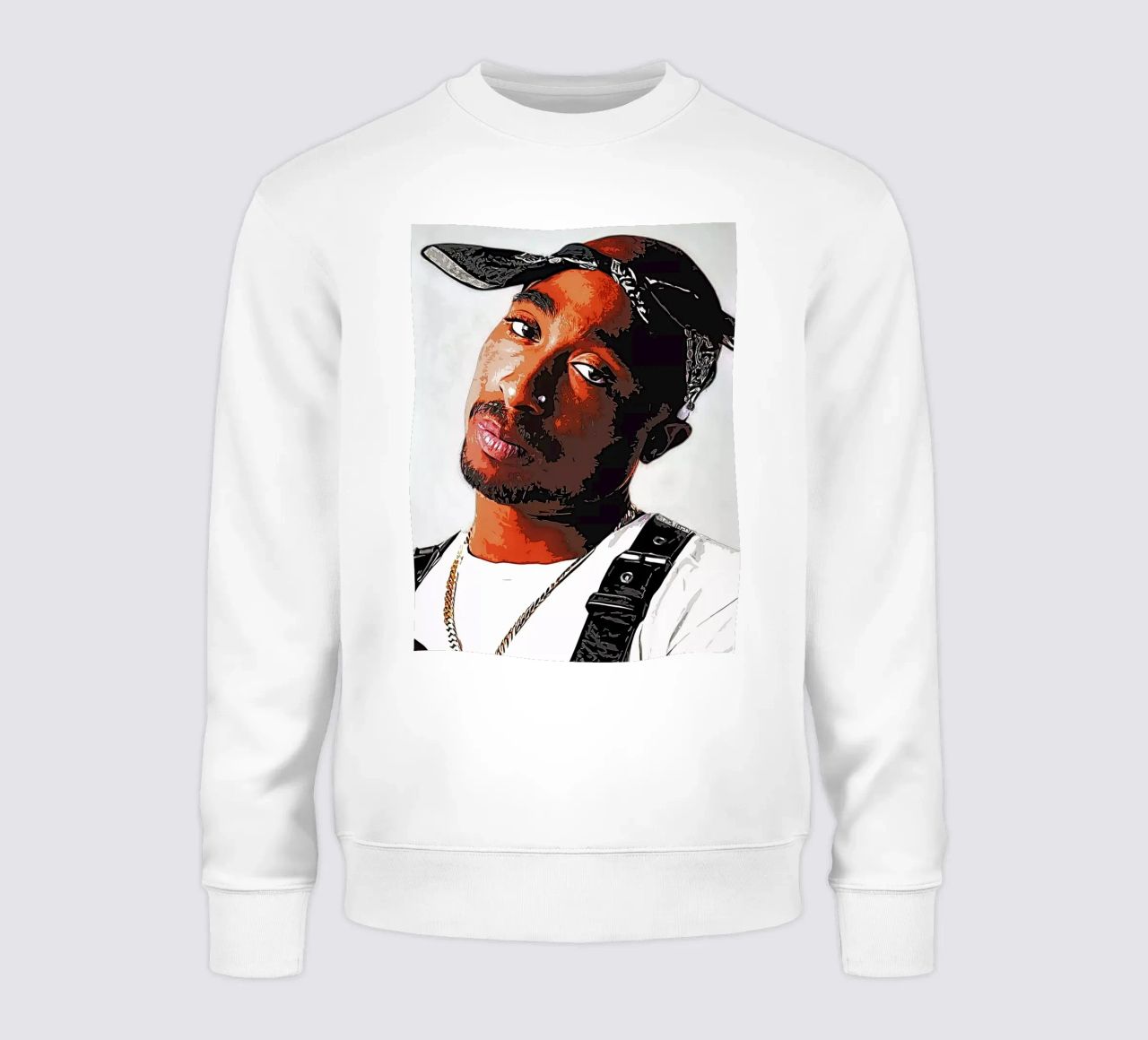 Tupac Shakur PopArt sudadera de neonartroom