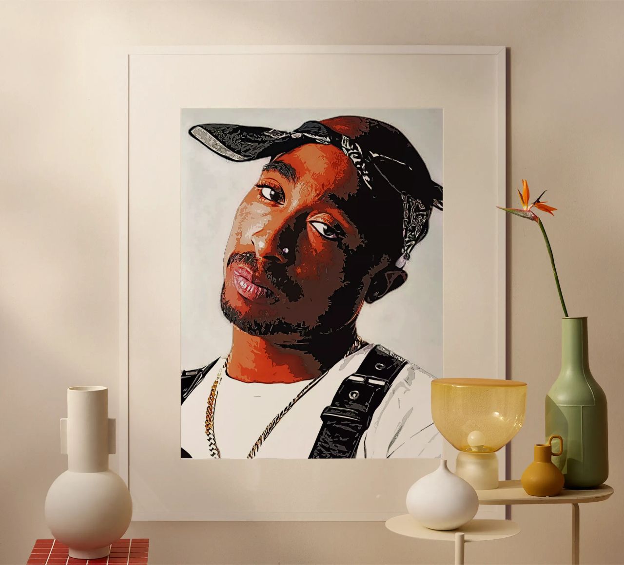 Tupac Shakur PopArt poster by neonartroom