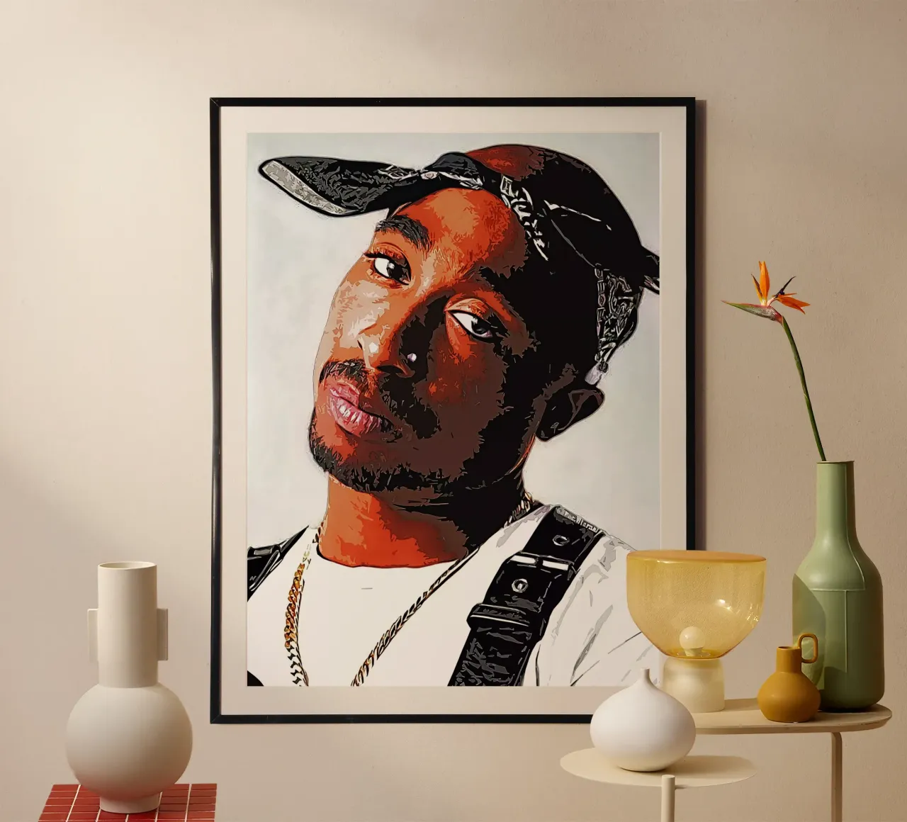 Tupac Shakur PopArt poster by neonartroom