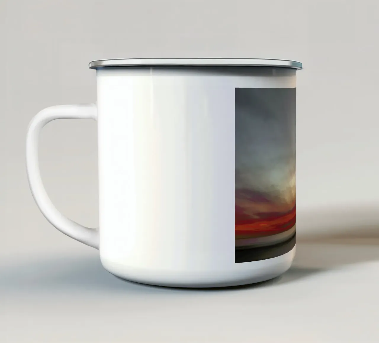 PC13 tazza in smalto da Marc Gruninger