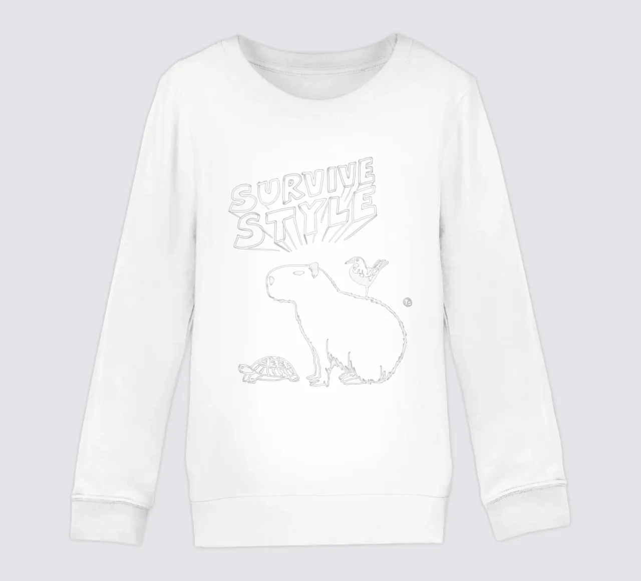 Survive Style felpa bambino da Asobōze