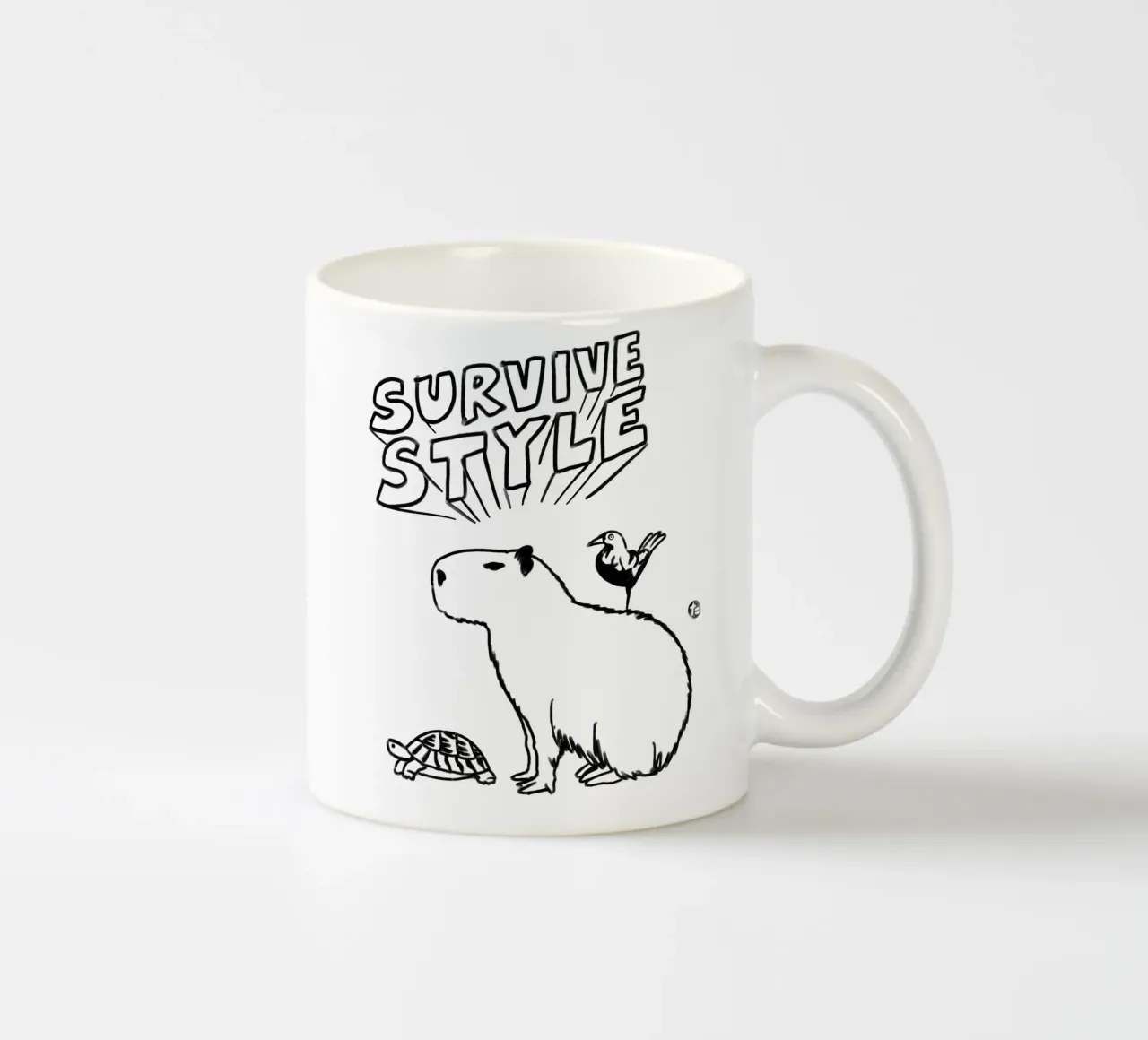 Survive Style tazza in ceramica da Asobōze