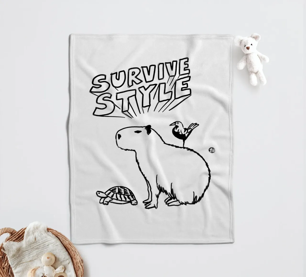 Survive Style Fleecedecke von Asobōze
