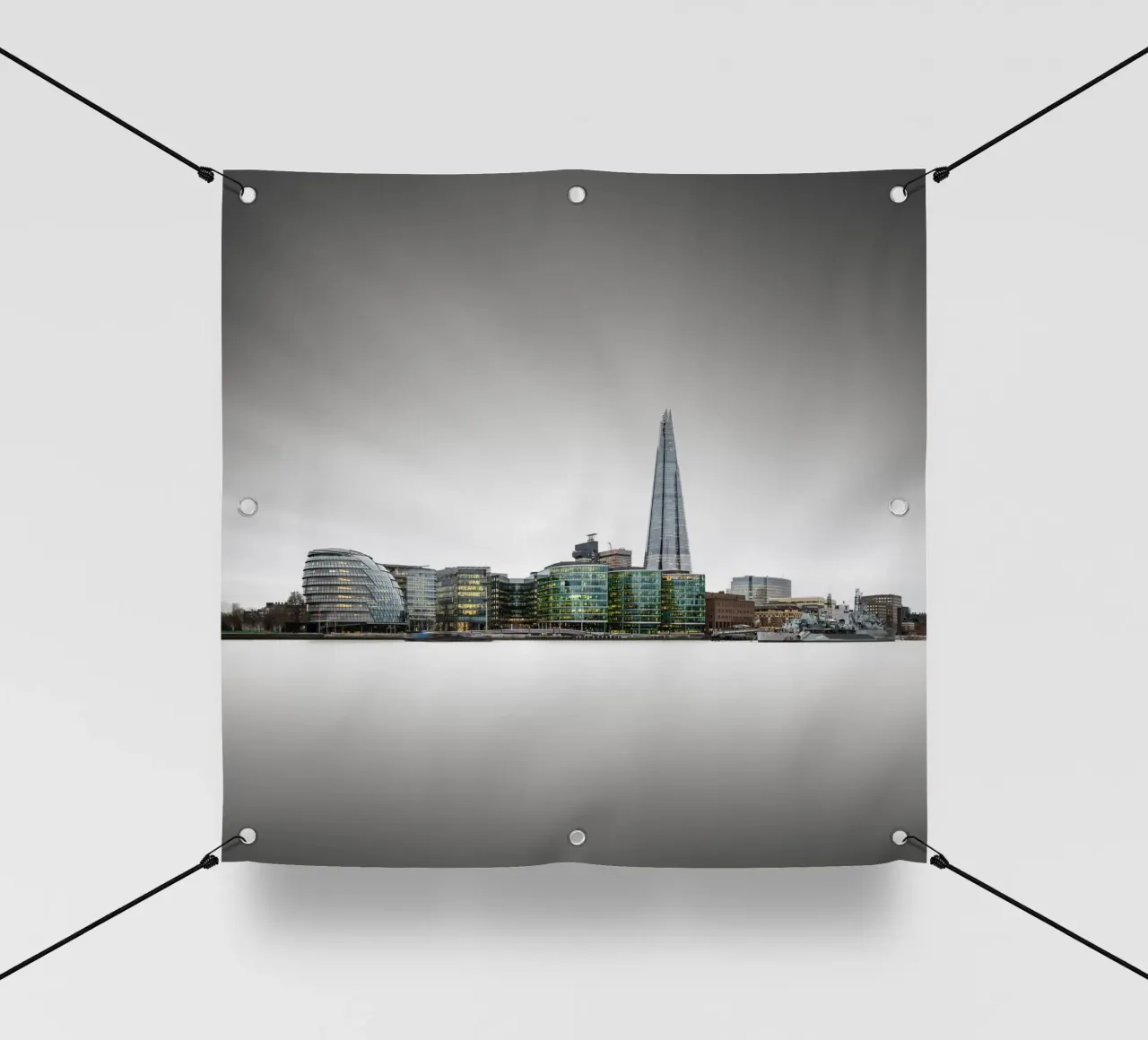 Skyline del Regno Unito - Londra telo in pvc da Håggard Photography | Ronny Behnert