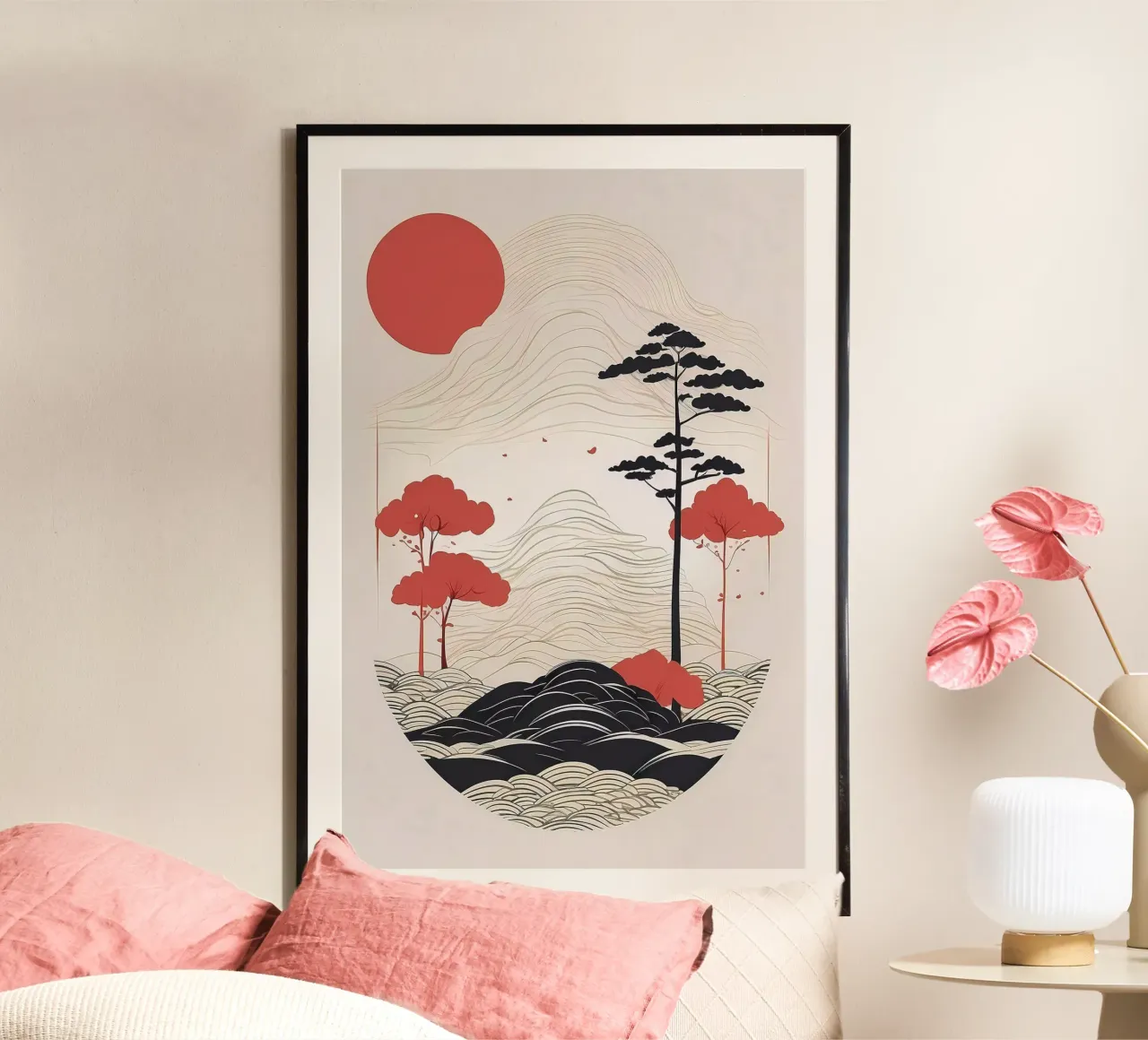 Alba Zen poster da Artistic-shop