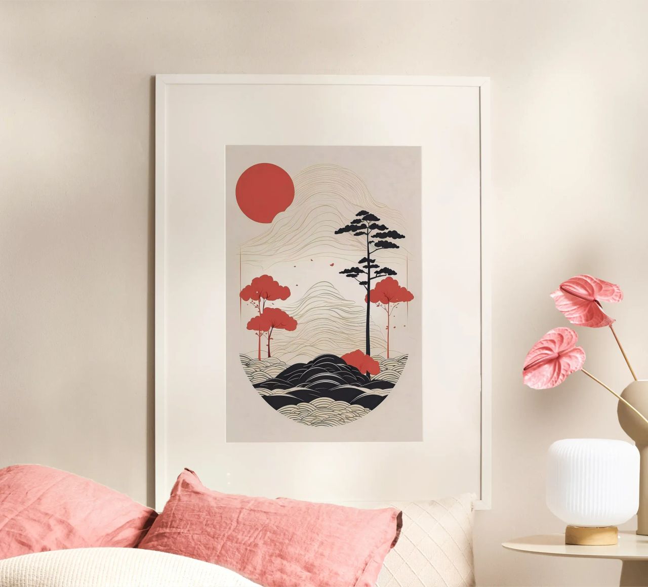 Amanecer Zen poster de Artistic-shop