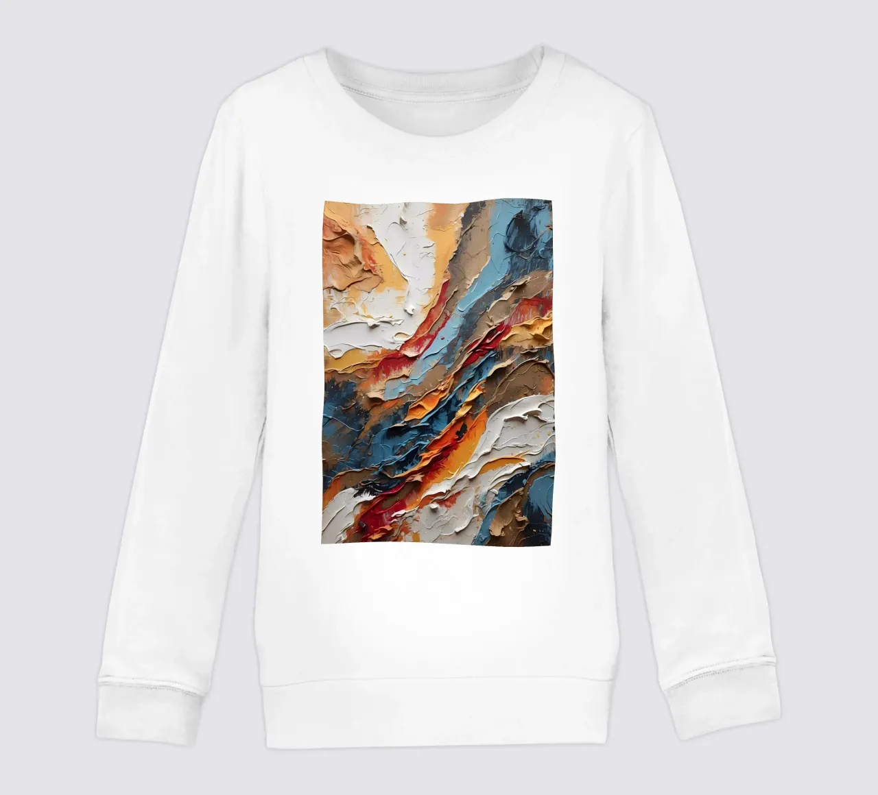Symfonie met structuur kinder sweatshirt van Artistic-shop