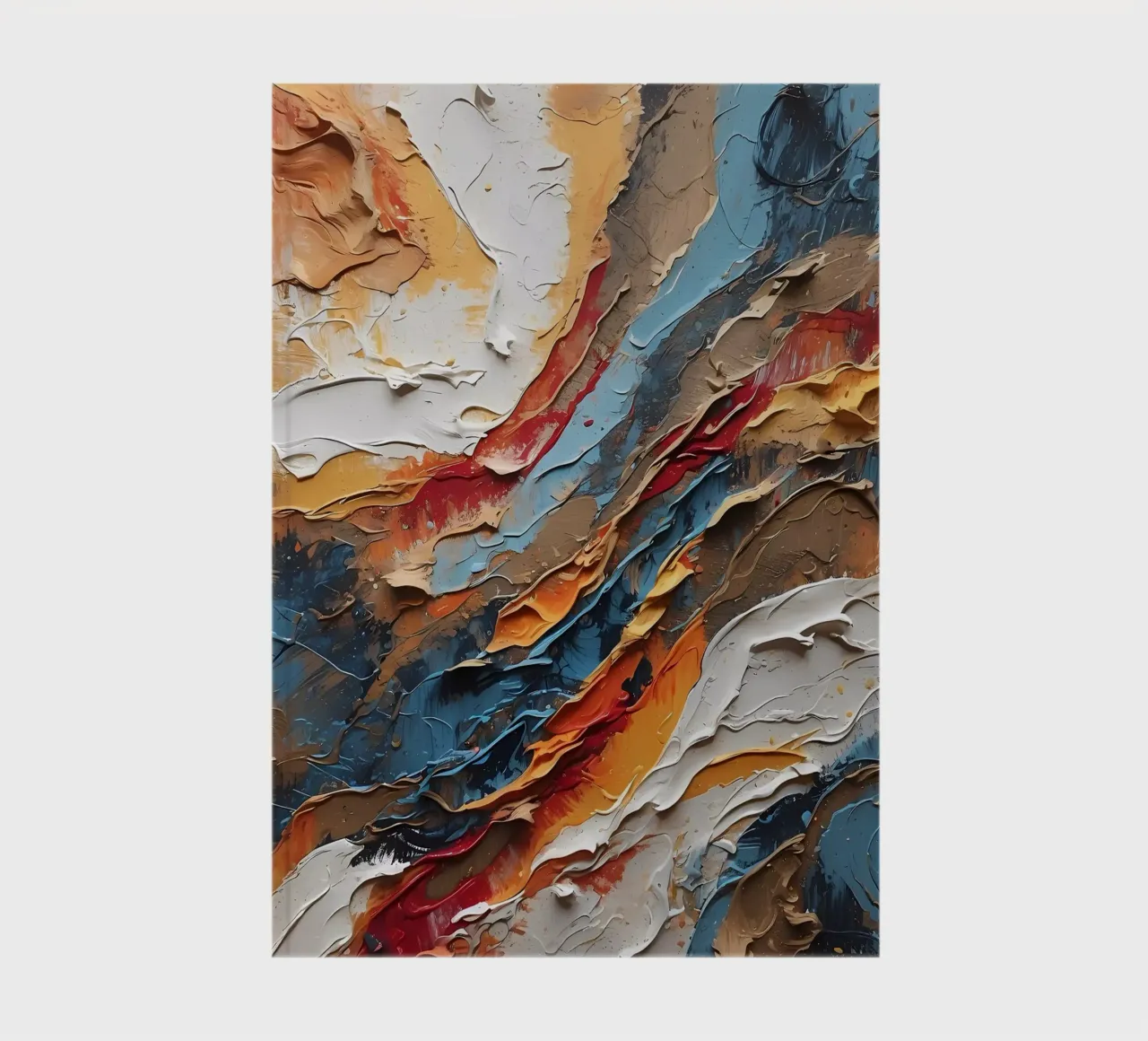 Textured Symphony notebook by Artistic-shop