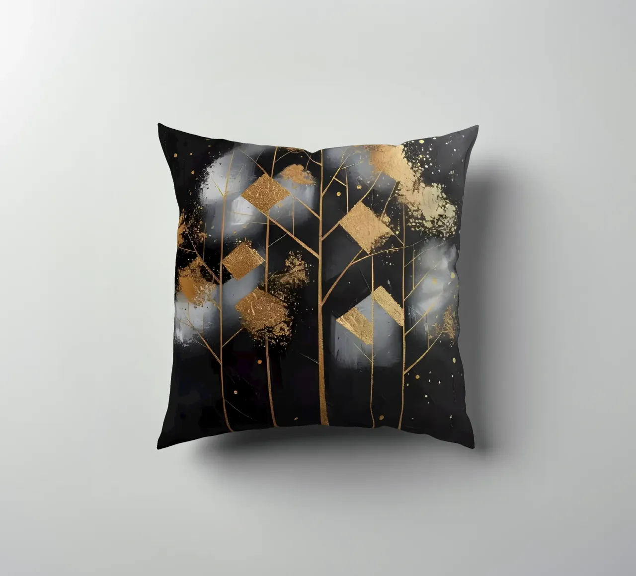 L'Arbre d'or : Un chef-d'œuvre moderne coussin de Artistic-shop